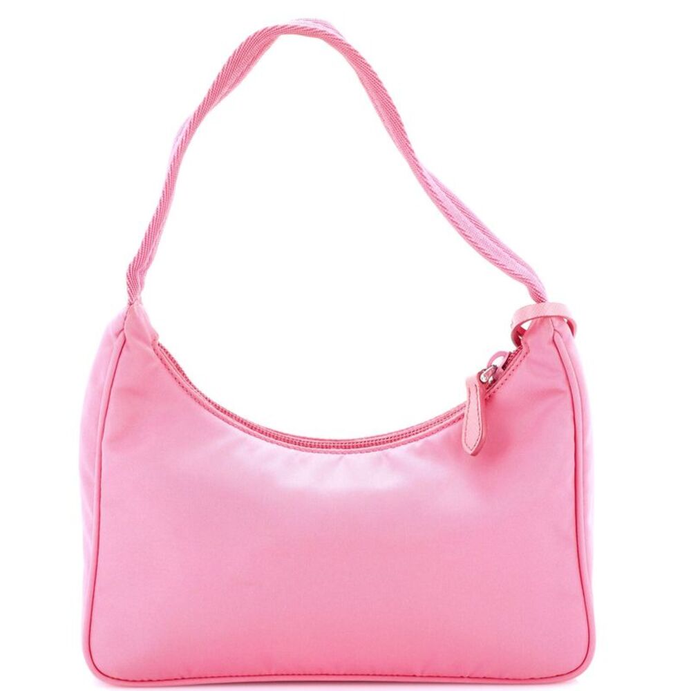 Prada Re-Edition 2000 Hobo Tessuto Mini Pink - Picture 3 of 7